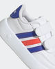 Immagine di ADIDAS - SNEAKERS KIDS BIANCA, ROSSA E BLU BREAKNET 2.0 CF TD  DAL 19 AL 27 - ID5278