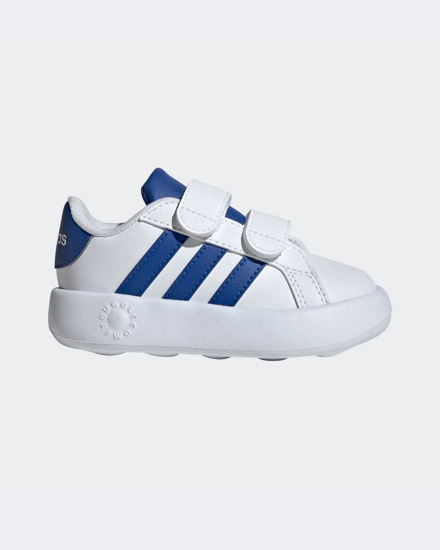 Immagine di ADIDAS - SNEAKERS KIDS BIANCA E BLU GRAND COURT 2.0 CF TD  DAL 19 AL 27 - JQ7997