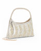 Immagine di DIVAS - Minibag oro in strass, catenina removibile