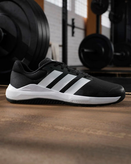 Immagine di ADIDAS - SNEAKERS DA UOMO NERE E BIANCHE  DROPSET BASE TRAINER DAL 40 AL 46 - JS3045
