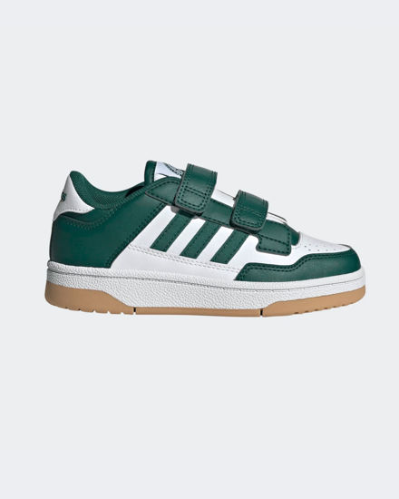 Immagine di ADIDAS - SNEAKERS JUNIOR BIANCA E VERDE RAPID COURT CF PS DAL 28 AL 35 -  JR1022