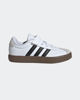 Immagine di ADIDAS - SNEAKERS JUNIOR BIANCA, NERA E GRIGIA VL COURT 3.0 EL C TD  DAL 28 AL 35 -ID9155