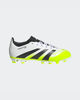 Immagine di ADIDAS - SCARPA DA CALCIO JUNIOR BIANCA, GIALLO FLUO, NERA PREDATOR CLUB FG/MG  DAL 28 AL 35 - JH8868