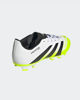 Immagine di ADIDAS - SCARPA DA CALCIO JUNIOR BIANCA, GIALLO FLUO, NERA PREDATOR CLUB FG/MG  DAL 28 AL 35 - JH8868