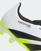 Immagine di ADIDAS - SCARPA DA CALCIO JUNIOR BIANCA, GIALLO FLUO, NERA PREDATOR CLUB FG/MG  DAL 28 AL 35 - JH8868