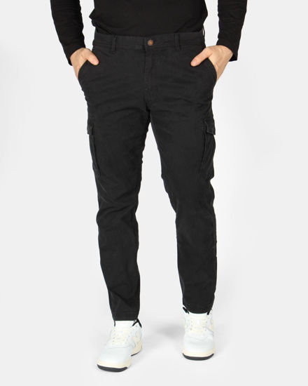Immagine di ON SPIRIT - Pantalone cargo stretch nero
