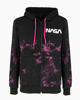 Immagine di NASA - Felpa nera con cappuccio e full zip da donna