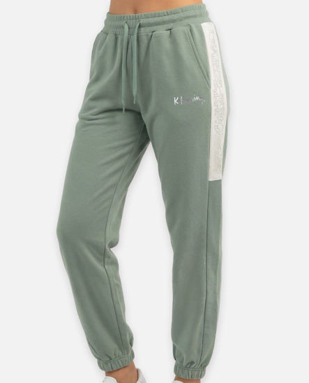 Immagine di KEITH HARING - Pantalone salvia da donna con arriccio