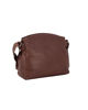 Immagine di ALEX & CO - Tracolla marrone in VERA PELLE con due scomparti principali