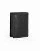 Immagine di RENATO BALESTRA - Portafoglio nero in VERA PELLE da uomo con ribaltina interna