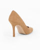 Immagine di MISS GLOBO - Décolleté cuoio scamosciata, tacco 9CM - MADE IN ITALY