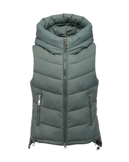 Immagine di GILET IMBOTTITO CON CAPPUCCIO