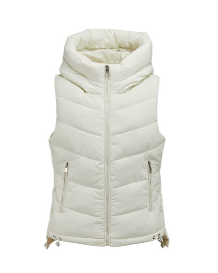 Immagine di GILET IMBOTTITO CON CAPPUCCIO