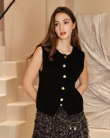 Immagine di GILET A MAGLIA