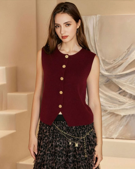 Immagine di GILET A MAGLIA