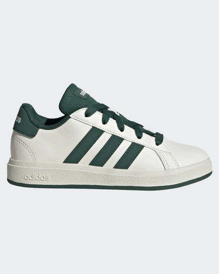 Immagine di ADIDAS - SNEAKERS JUNIOR  BIANCA E VERDE GRAND COURT 2.0 - DAL 36 AL  40 - JQ0704