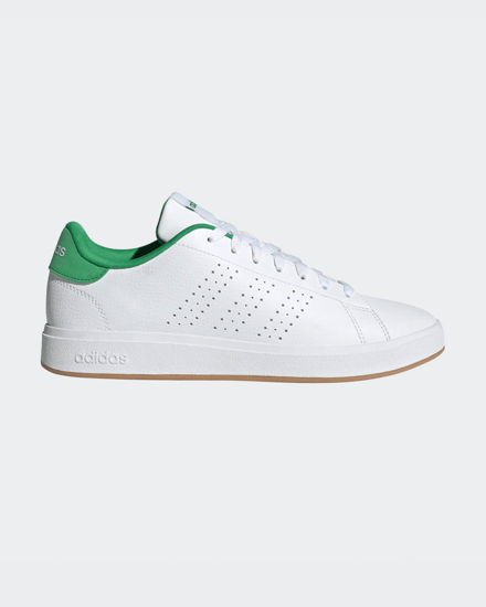 Immagine di ADIDAS - SNEAKERS UOMO BIANCA E VERDE ADVANTAGE BASE 2.0 - JQ0386