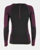 Immagine di ON SPIRIT -  MAGLIA TERMICA DONNA NERA E FUXIA OLGA   - AD9V180
