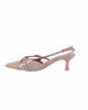 Immagine di MISS GLOBO - Décolleté slingback nude in vernice con sottopiede in memory foam, tacco 5,5CM