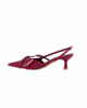 Immagine di MISS GLOBO - Décolleté slingback rossa in vernice con sottopiede in memory foam, tacco 5,5CM