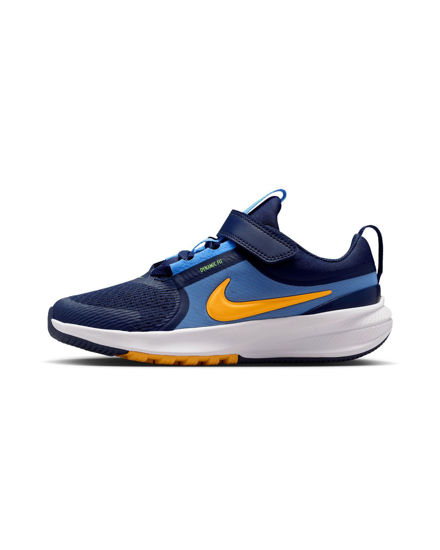 Immagine di NIKE - SNEAKERS KIDS BLU, CELESTE E ARANCIONE, STAR RUNNER 5 PS, HF7005-403
