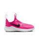 Immagine di NIKE - SNEAKERS KIDS FUXIA, BIANCA E NERA FLEX RUNNER 3 TD/PS, DAL 25 AL 31 - FN1449/602