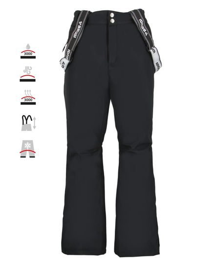 Immagine di BRUGI - PANTALONE DA SCI UOMO NERO  3000, AH1C-T54T