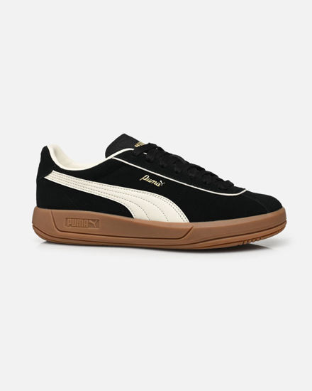 Immagine di PUMA - SNEAKERS DONNA NERE E BIANCHE CLUB KLASSIKA SUEDE, 400718-02