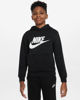 Immagine di NIKE – FELPA KIDS SPORTSWEAR CLUB FLEECE NERA – FD2988/010