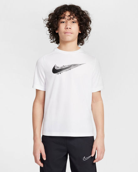 Immagine di NIKE – T-SHIRT DA BAMBINO SPORTSWEAR BIANCA – HF8100/100