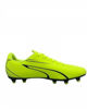 Immagine di PUMA - SCARPA DA CALCIO UOMO  NERA E ROSSO FLUO VITORIA FG/AG - 107483-09