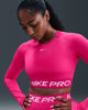 Immagine di NIKE – T-SHIRT MANICA LUNGA DONNA PRO FUXIA – FV5484/666