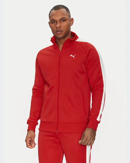 Immagine di PUMA - FELPA UOMO ROSSA  E BIANCA T7 ALWAYS ON TRACK, 629587-11