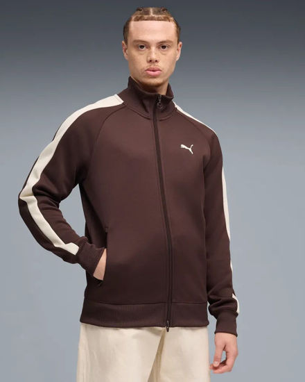 Immagine di PUMA - FELPA UOMO MARRONE E BEIGE  T7 ALWAYS ON TRACK, 629587-31