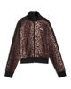 Immagine di PUMA - JACKET DONNA LEOPARDATO NERO E MARRONE T7 LEO LUXE AOP TRACK,  634563-01