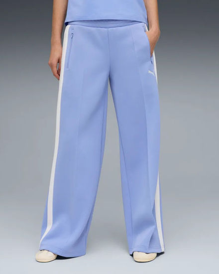 Immagine di PUMA - PANTALONI DONNA T7 LOW RISE TRACK OP LILLA E BIANCA - 629803-70