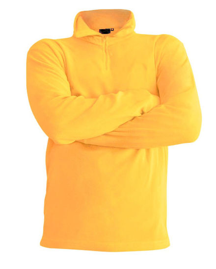 Immagine di ON SPIRIT - MICROPILE UOMO  MEZZA ZIP GIALLO - EDOARDO