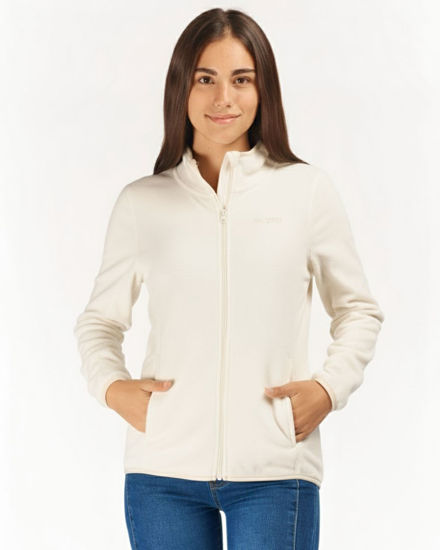 Immagine di ON SPIRIT - PILE DONNA FULL ZIP BIANCO - LUANA