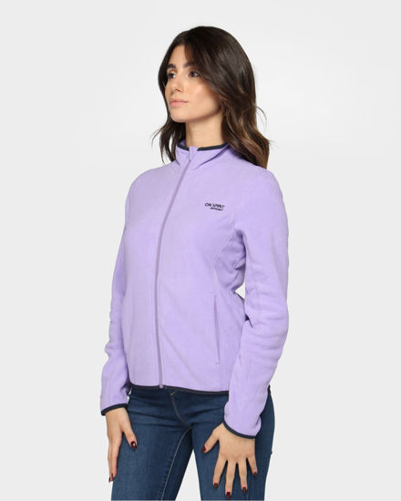 Immagine di ON SPIRIT - PILE DONNA FULL ZIP LILLA - LUANA