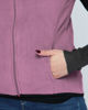 Immagine di ON SPIRIT - SMANICATO IN PILE DONNA  FULL ZIP MALVA -  LUCIA