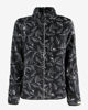 Immagine di ON SPIRIT - PILE  DONNA FULL ZIP NERO E FIORI BIANCHI-  ANIA
