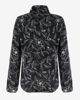 Immagine di ON SPIRIT - PILE  DONNA FULL ZIP NERO E FIORI BIANCHI-  ANIA