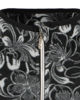 Immagine di ON SPIRIT - PILE  DONNA FULL ZIP NERO E FIORI BIANCHI-  NADIA
