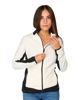 Immagine di ON SPIRIT - MICROPILE DONNA  FULL  ZIP BIANCO E NERO -  AGNESE