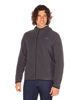 Immagine di ON SPIRIT - PILE UOMO  CON CAPPUCCIO FULL ZIP GRIGIO SCURO - ANDREA