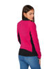 Immagine di ON SPIRIT - MICROPILE DONNA  FULL  ZIP FUXIA E NERO -  AGNESE
