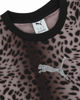 Immagine di PUMA - T-SHIRT DONNA MEZZA MANICA  LEOPARTATA MARRONE E NERA ESSENTIALS   GRAPHICS LEO LUXE, 634562-01