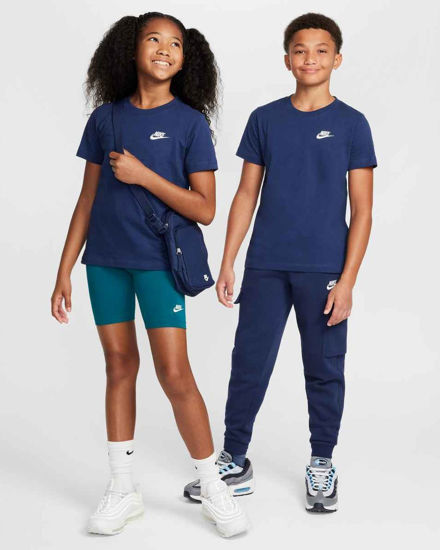 Immagine di NIKE - T-SHIRT SPORTSWEAR KIDS BLU, FZ5177-410
