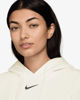 Immagine di NIKE - FELPA CON CAPPUCCIO DONNA BIANCA PHOENIX FLEECE , HF6839-133