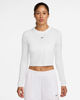 Immagine di NIKE- T-SHIRT DONNA MANICA LUNGA SPORTSWEAR  BIANCA  CHILL KNIT, HF5322-102